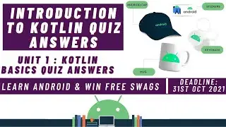 Introduction to Kotlin Quiz Answers | Kotlin Basics Quiz Answers | AndroidSeekho Quiz Answers