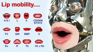 Humanoid robot speaks the alphabet - Tutorial