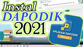 cara Instal dapodik 2021