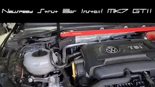 Neuspeed Strut Tie-In Bar Install, But It Goes Horribly Wrong.. | MK7 GTI |