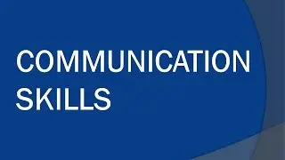 Communication skills