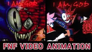 🎶Rewrite Sonic Lyrics but Animated | Trinity Encore Round 2 - FNF VIDEO X ANIMATION🎤