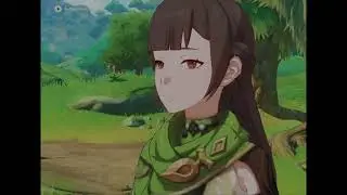 Meeting Rana / Woodland Encounter World Quest / Genshin Impact HDR