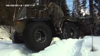 Зимний вездеходный поход 2013