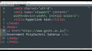 anchor links tag. || Hyperlink tag || web technology