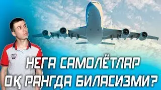 МАНА НИМАГА АЙРИМ САМАЛЁТЛАР ОК РАНГДА?