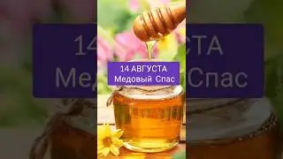 Медовый спас. Медовый спас. Медовый спас 14 августа. День силы.