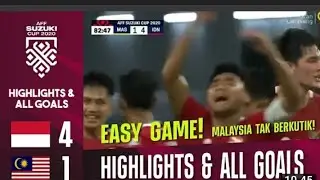Indonesia vs Malaysia 4-1 || Highlights & All Goals || Piala Aff 2020