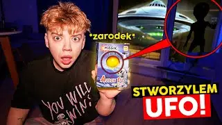 NIGDY NIE PRÓBUJ STWORZYĆ KOSMITY W SWOIM DOMU o 3 W NOCY!! *UFO PRZYLECIAŁO*