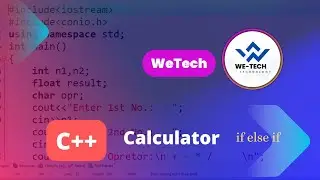 C++ Calculator Code using Dev++ | We Tech
