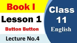 1st year English book 1 Lesson 1 button button Translation 4