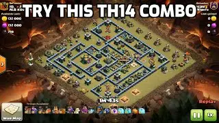 TRY THIS Combo for more TH14 3 Stars