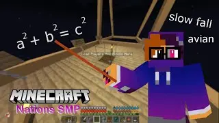 USING MATH in MINECRAFT to battle for OP ITEMS [Minecraft #NationsSMP ] - LiquidLapis