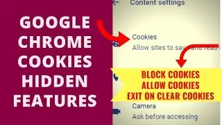 How to block third party cookies on chrome -Windows 10 | How do I change cookie settings in Chrome