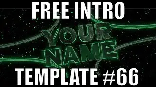 FREE INTRO TEMPLATE #66 (BLENDER) [by:me] | 1080p60