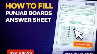 How to fill board answer sheet |  Board Answer sheet ko mukammal karny ka tariqa | bubble sheet