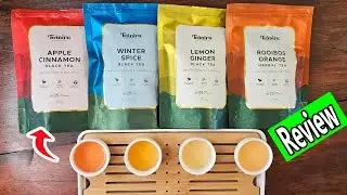 Amazon Teaniru Tea Set Review- Apple Cinnamon, Lemon Ginger, Winter Spice, Rooibos Orange