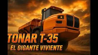 TONAR T-35: El coloso ruso articulado que conquista terrenos imposibles sin rendirse jamás