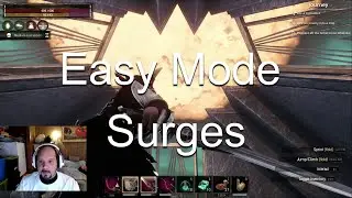 Conan Exiles Doing T4 Surge with my Build..Easy Mode