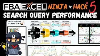 FBAExcel Ninja Hack 5: Advanced Amazon Search Query Performance Tracking + FBAExcel Chrome Extension