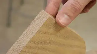Drop Leaf End Table - Step 1m - Finish Sanding - Sides