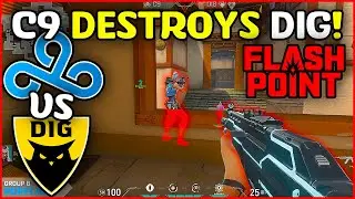 C9 DESTROYS DIG! - C9 vs DIG | Flashpoint Tournament