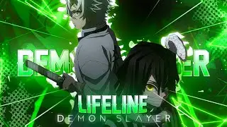 「Lifeline😉🤍」Demon Slayer 「AMV_EDIT」4K (Alight motion)"Free Preset"