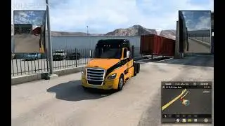 American Truck Simulator - trailer bug (Freightliner Cascadia Truck)
