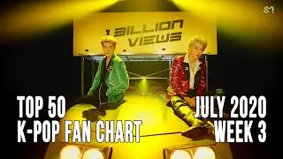 Top 50 K-Pop Songs Chart - July 2020 Week 3 Fan Chart
