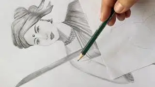 How to draw Rani Laxmi Bai/#manikarnika