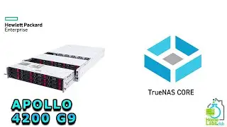 Servidor HPe Apollo 4200  Gen9 Como Instalar Truenas