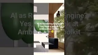 AI as Rendering Engine? Yes you can!😉 