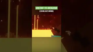 VFX in MINECRAFT breakdown #shorts