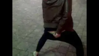 Dancing in Public (Her Ass Crack shows!!! lol)