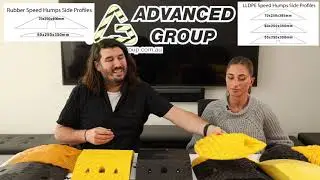 Compare rubber speed humps vs plastic speed humps comparison LLDPE review