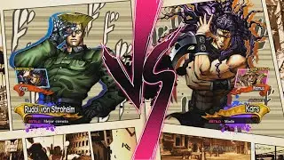 Stroheim vs Kars Jojo's Bizarre Adventure All star Battle R