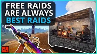 FREE RAIDS Are Always The BEST RAIDS!! Rust Solo Survival Gameplay Ep3