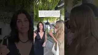 Gifting Your Product to Courteney #styleover40 #fashionover40  Cox