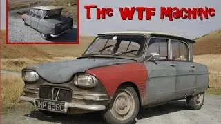 Citroen Ami 6 - The WTF Machine! The 2CV's crazy cousin.