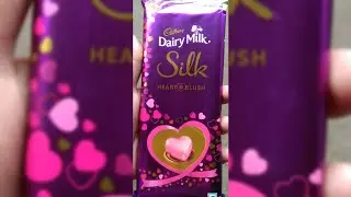 Cadbury Silk Pink Heart Pop Up Chocolate||Valentine Day Special 