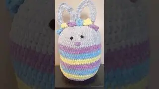 The CUTEST Squishy Crochet Bunny! 💕🐰#fiberflux