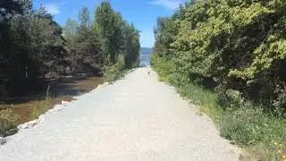 OFF LEASH BORDER COLLIE  RECALLED on a SHARED PATHWAY using HAND SIGNALS.