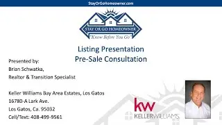 Brian Schwatka's Virtual Listing Presentation for 2022
