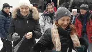 Владимирские зимние гулянья, встреча гостей