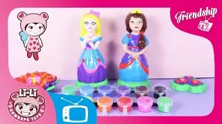 Paint Your Dream World Princesses & Flowers | LI-LI UNWRAPS TOYS | Friendship TV