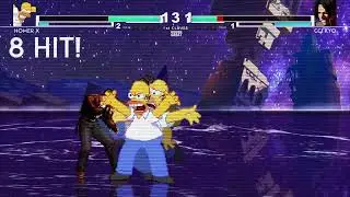 [Mugen GAME] Homer X VS CCI Kyo