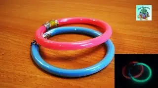 HOW TO MAKE LIGHTNESS BRACELET WITH LUMINOPHOR WITH HIS HANDS (DIY, Handmade).