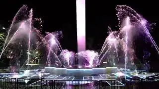 Фонтаны в парке им Гагарина, Южно-сахалинск 💗👍
