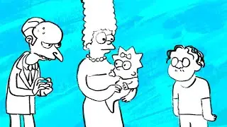 The Simpsons Make Fun of Adam | CMTOWN ANIMATED