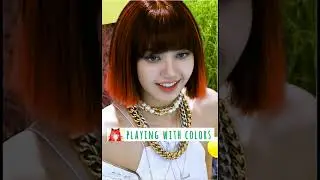 🥵😳BLACKPINK LISA random haircolor